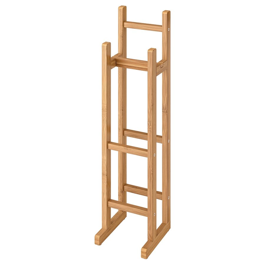 RÅGRUND toalettpappersmagasin, bambu